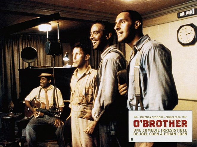 O Brother, Where Art Thou? - Lobby Cards - Chris Thomas King, Tim Blake Nelson, George Clooney, John Turturro