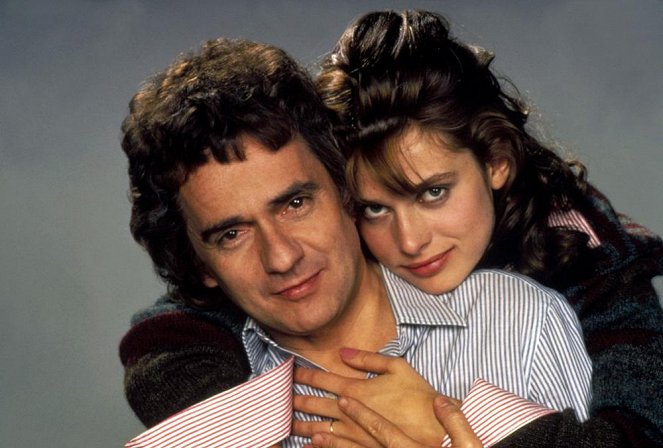 Bitte nicht heute Nacht - Werbefoto - Dudley Moore, Nastassja Kinski