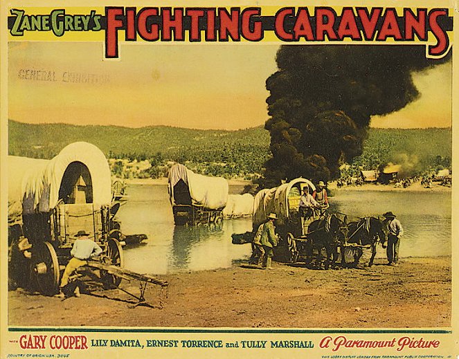 Fighting Caravans - Lobby Cards