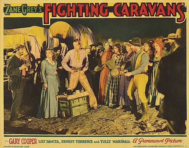 Fighting Caravans - Lobby Cards