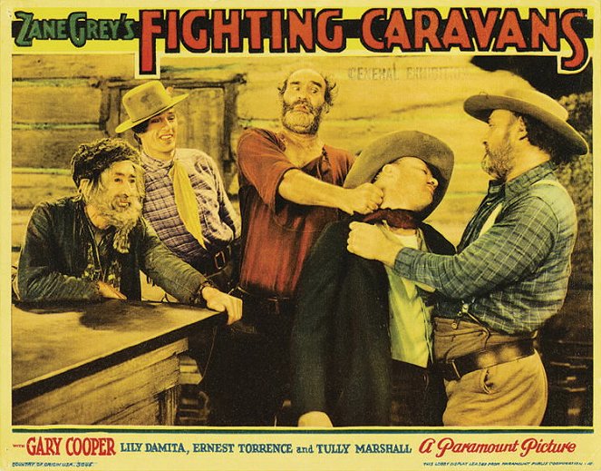 Fighting Caravans - Lobby Cards