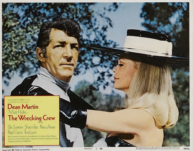 The Wrecking Crew - Lobby Cards - Dean Martin, Elke Sommer