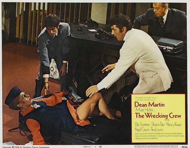 The Wrecking Crew - Lobby Cards - Sharon Tate, Dean Martin