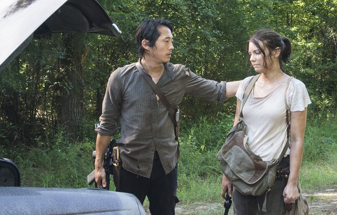 The Walking Dead - Ők - Filmfotók - Steven Yeun, Lauren Cohan