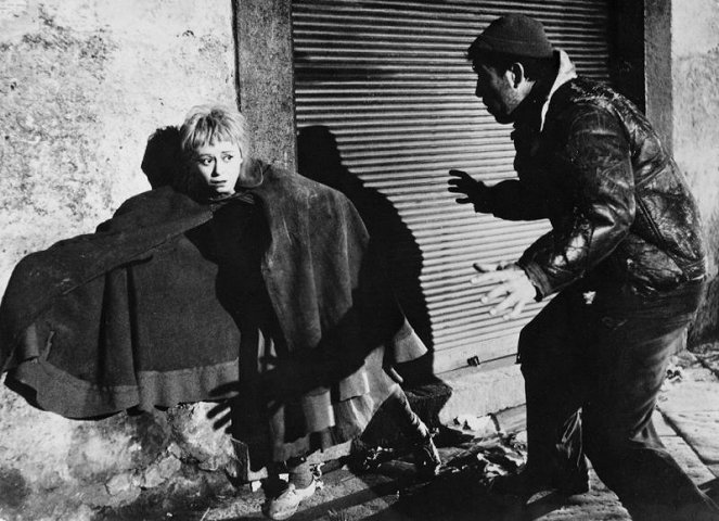 La Strada - Z filmu - Giulietta Masina, Anthony Quinn