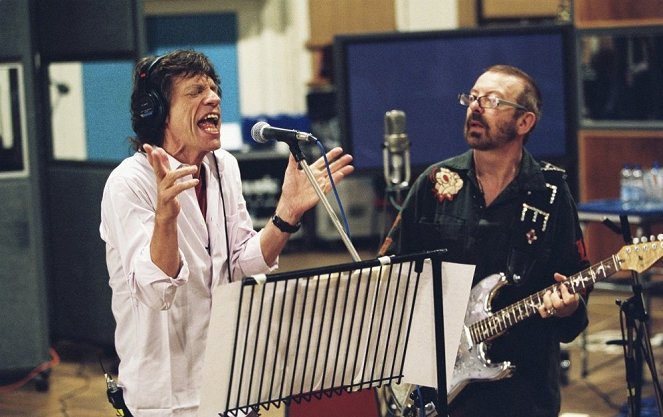 Alfie - Z nakrúcania - Mick Jagger, Eric Clapton