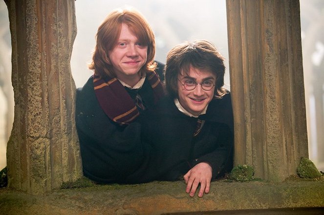 Harry Potter i Czara Ognia - Z realizacji - Rupert Grint, Daniel Radcliffe