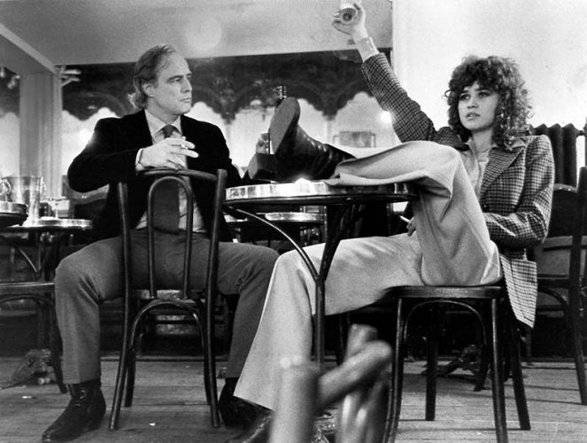 Posledné tango v Paríži - Z filmu - Marlon Brando, Maria Schneider