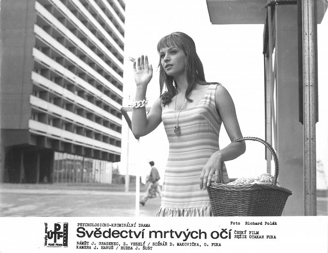 Svědectví mrtvých očí - Lobby Cards - Danuše Klichová