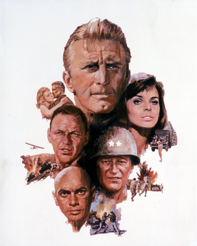 Cast a Giant Shadow - Promo - Angie Dickinson, Frank Sinatra, Yul Brynner, Kirk Douglas, John Wayne, Senta Berger