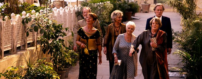 El nuevo exótico hotel Marigold - De la película - Ronald Pickup, Celia Imrie, Diana Hardcastle, Judi Dench, Maggie Smith, Bill Nighy