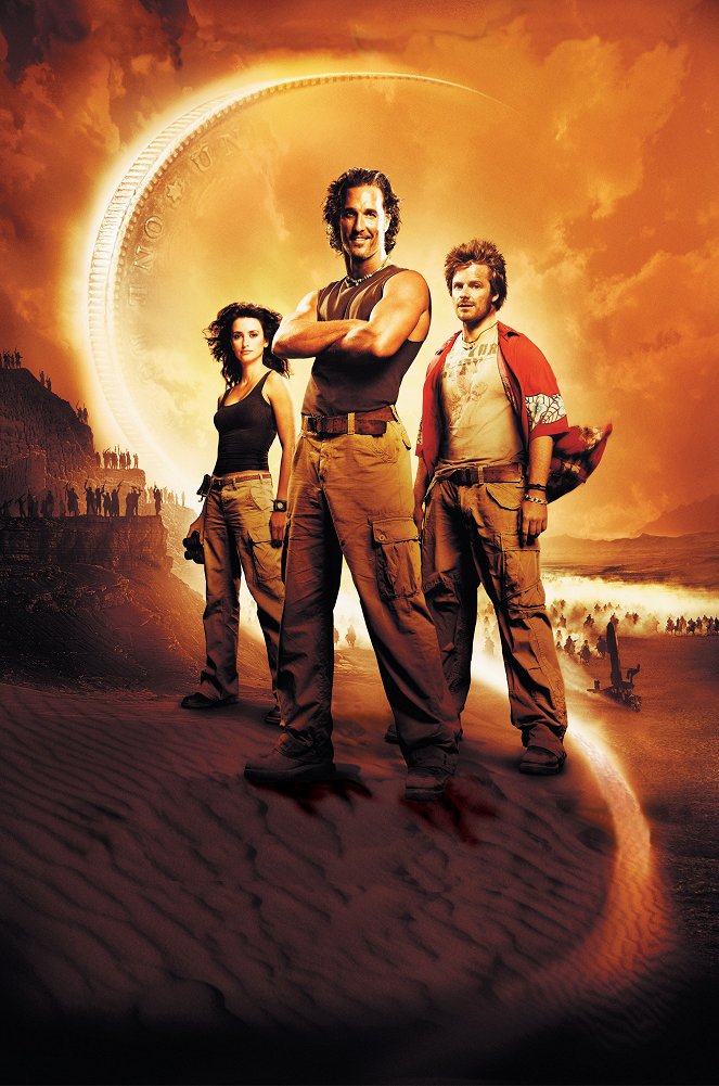 Sahara - Abenteuer in der Wüste - Werbefoto - Penélope Cruz, Matthew McConaughey, Steve Zahn