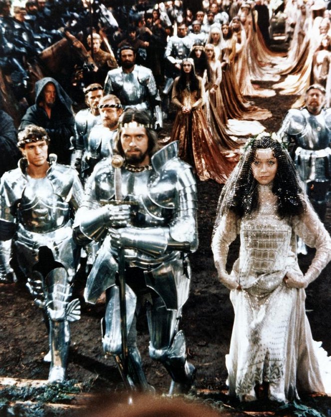 Excalibur - Z filmu - Nicholas Clay, Nigel Terry, Cherie Lunghi, Clive Swift