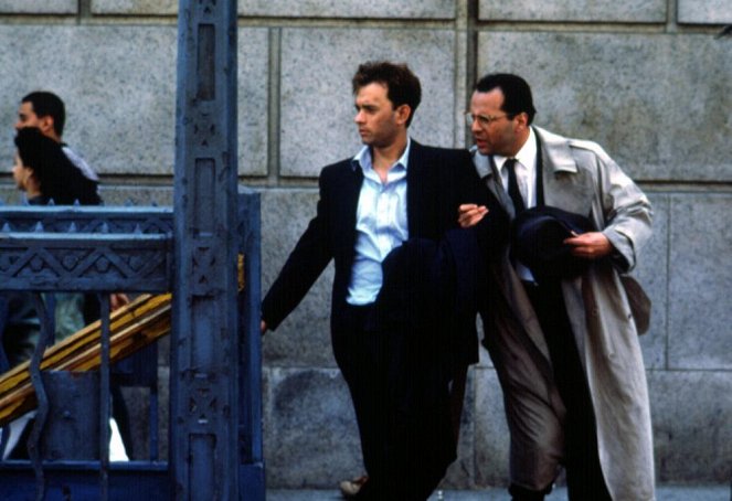 Fajerwerki próznosci - Z filmu - Tom Hanks, Bruce Willis