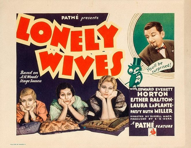 Lonely Wives - Lobby Cards
