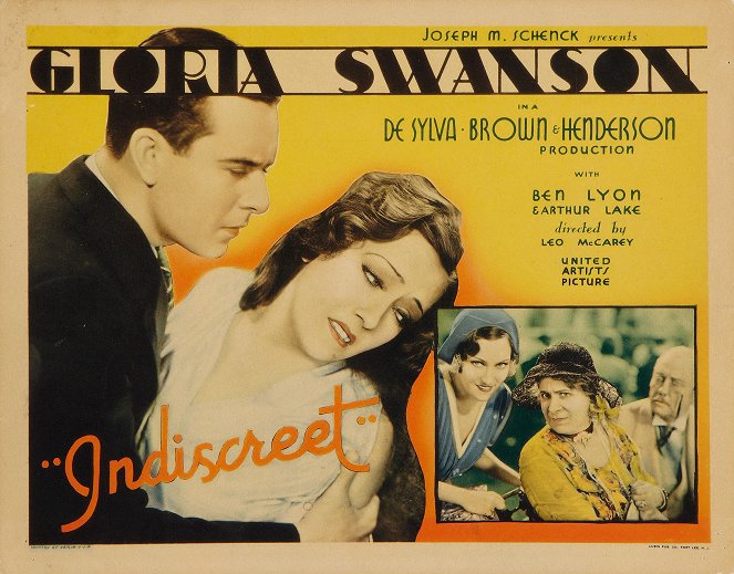 Indiscreet - Lobby Cards