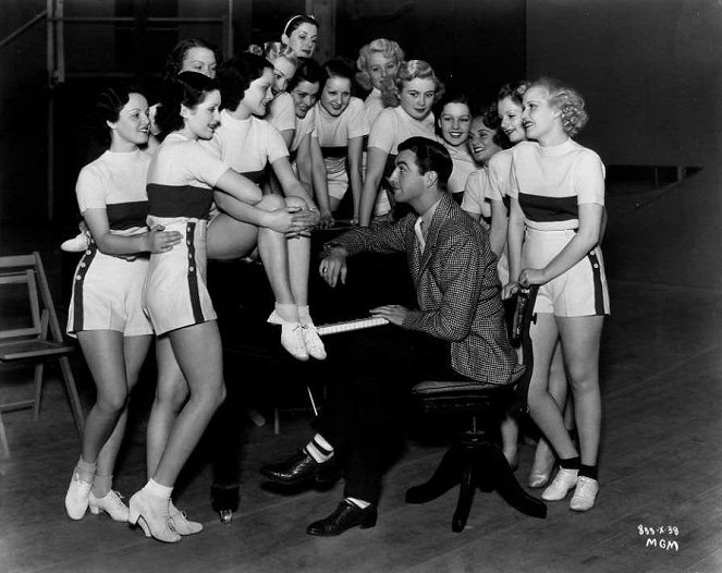 La melodía de Broadway 1936 - Del rodaje - Robert Taylor