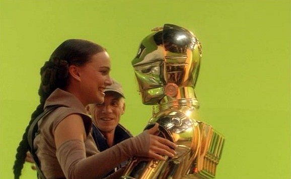 Star Wars: Episode III - Die Rache der Sith - Dreharbeiten - Natalie Portman