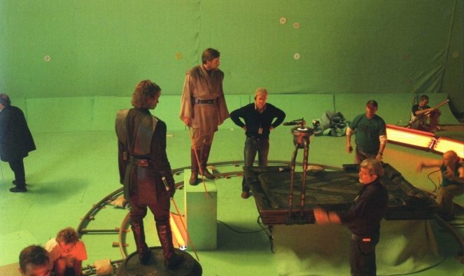 Star Wars: Episódio III - A Vingança dos Sith - De filmagens