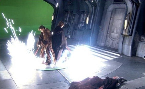 Star Wars: A Sith-ek bosszúja - Forgatási fotók