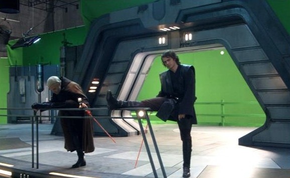 Star Wars: A Sith-ek bosszúja - Forgatási fotók - Hayden Christensen
