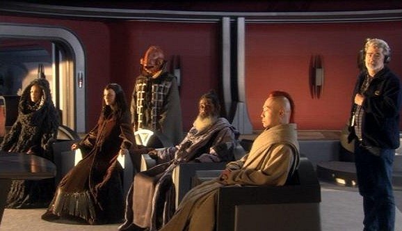 Star Wars: Episodi III - Sithin kosto - Kuvat kuvauksista - George Lucas