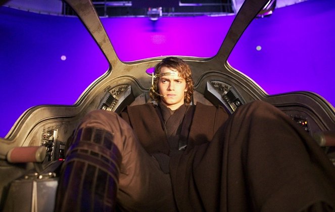 Star Wars: Epizóda III - Pomsta Sithov - Z nakrúcania - Hayden Christensen