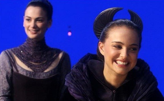 Gwiezdne wojny: Część III - Zemsta Sithów - Z realizacji - Natalie Portman