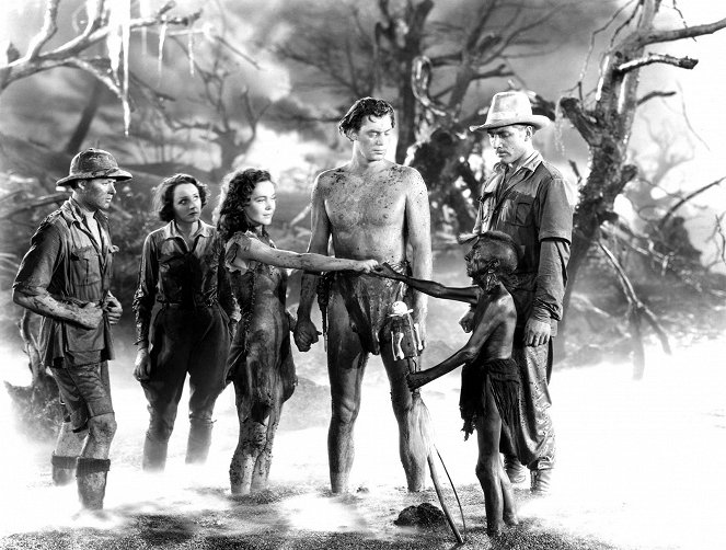 Ucieczka Tarzana - Z filmu - William Henry, Benita Hume, Maureen O'Sullivan, Johnny Weissmuller