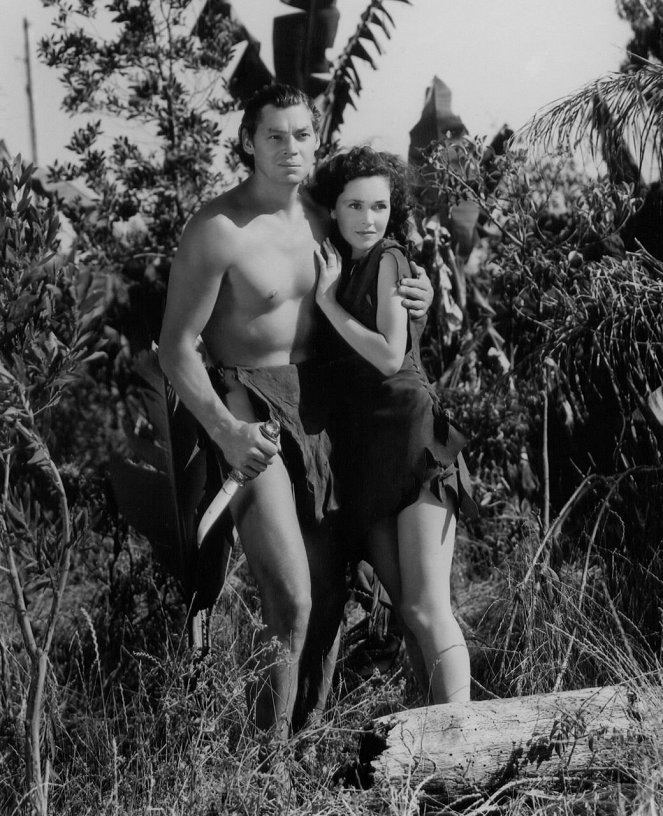 La fuga de Tarzán - De la película - Johnny Weissmuller, Maureen O'Sullivan