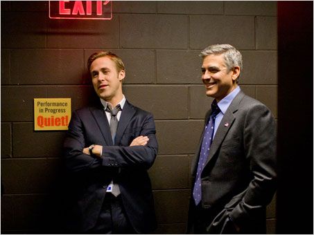 Den zrady - Z filmu - Ryan Gosling, George Clooney