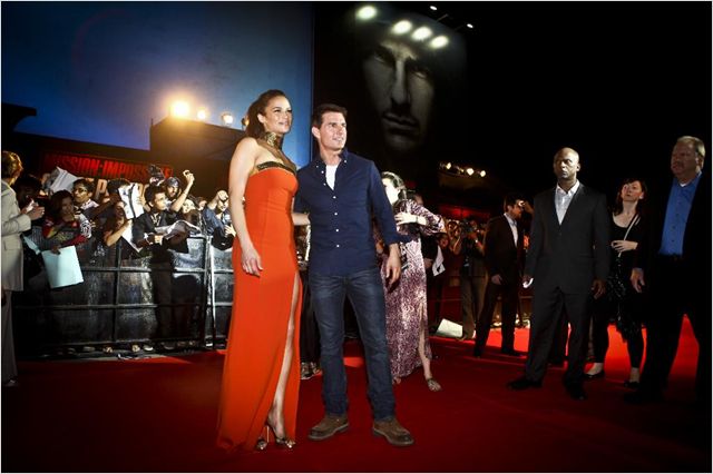 Mission: Impossible IV - Protokół duchów - Z imprez - Paula Patton, Tom Cruise