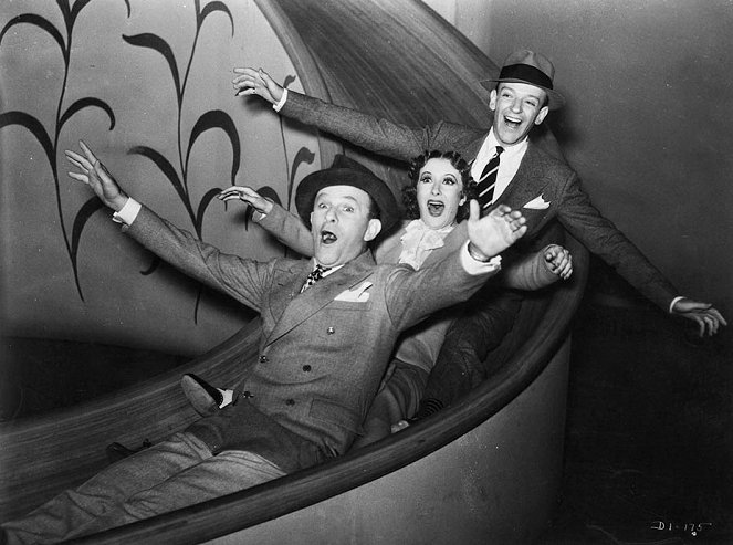 Ein Fräulein in Nöten - Filmfotos - George Burns, Gracie Allen, Fred Astaire