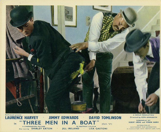 Three Men in a Boat - Lobby Cards
