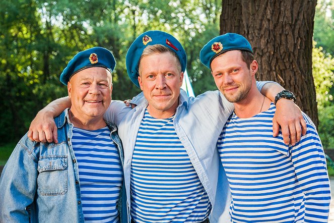 Bratany 4 - Z nakrúcania - Sergej Selin, Alexej Kravčenko, Daniil Vorobjov