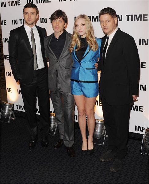 In Time - Events - Justin Timberlake, Amanda Seyfried, Cillian Murphy, Andrew Niccol