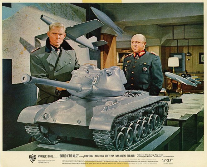 Battle of the Bulge - Lobby Cards - Robert Shaw, Werner Peters
