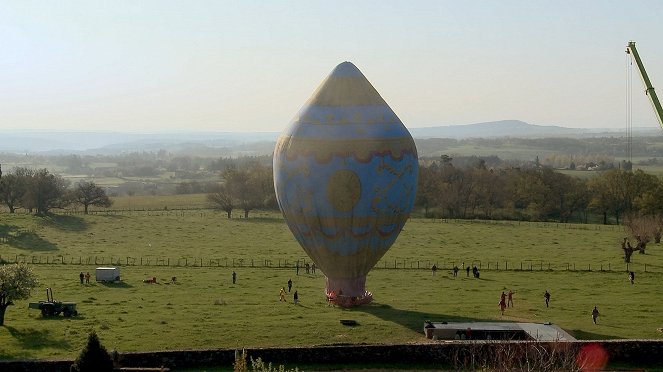 Balónem přes kanál La Manche - Z filmu