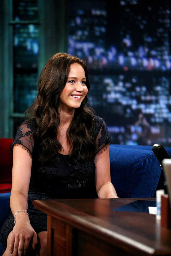 Late Night with Jimmy Fallon - De la película - Jennifer Lawrence