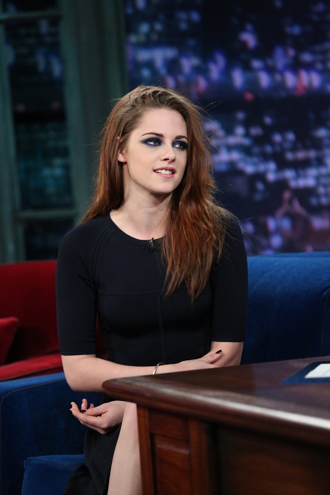 Late Night with Jimmy Fallon - Van film - Kristen Stewart