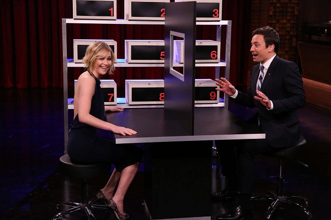 The Tonight Show Starring Jimmy Fallon - Filmfotos - Jennifer Lawrence, Jimmy Fallon