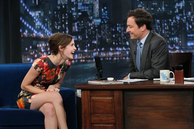 Late Night with Jimmy Fallon - Z filmu - Emma Watson, Jimmy Fallon