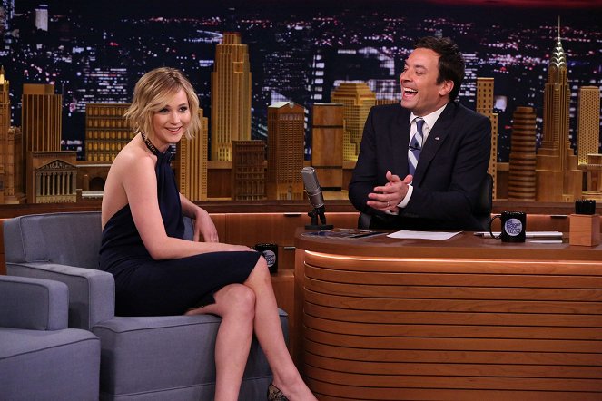 The Tonight Show Starring Jimmy Fallon - Kuvat elokuvasta - Jennifer Lawrence, Jimmy Fallon