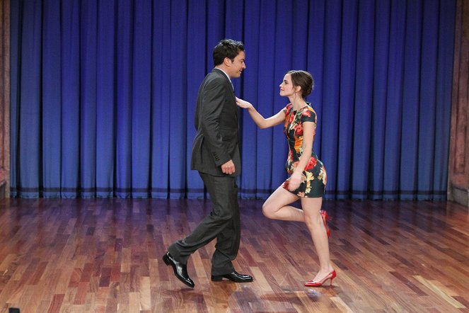 Late Night with Jimmy Fallon - Filmfotos - Jimmy Fallon, Emma Watson