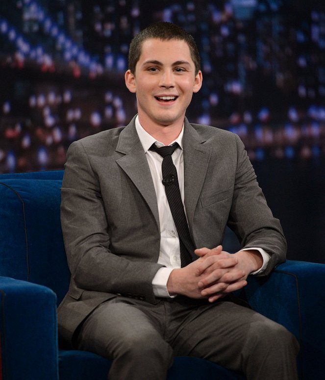 Late Night with Jimmy Fallon - De la película - Logan Lerman