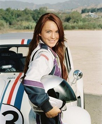 Kicsi kocsi - Tele a tank - Promóció fotók - Lindsay Lohan