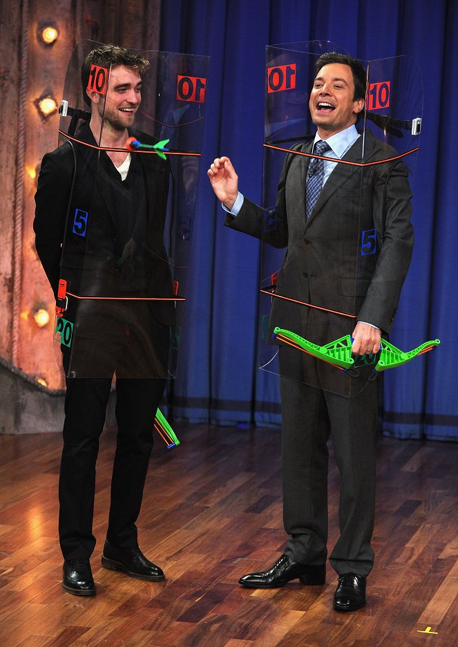 Late Night with Jimmy Fallon - Z filmu - Robert Pattinson, Jimmy Fallon