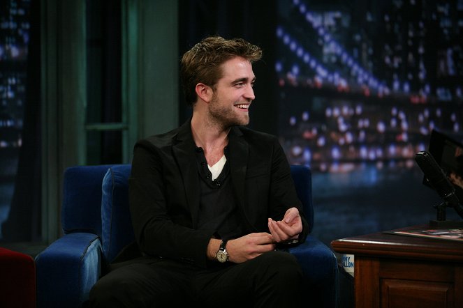 Late Night with Jimmy Fallon - Van film - Robert Pattinson