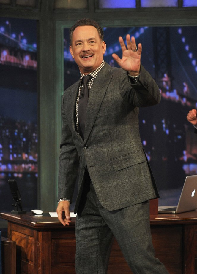 Late Night with Jimmy Fallon - Do filme - Tom Hanks