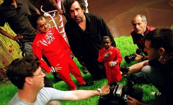 Charlie és a csokigyár - Forgatási fotók - Tim Burton